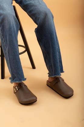 BIG FOX Light Weight PU Cork Men Sandals