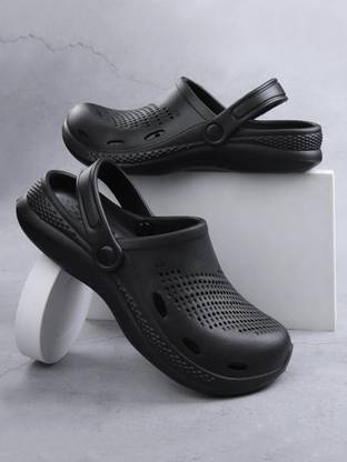 DUNKASTON Men Black Clogs