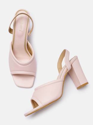 Women Pink Heels Sandal