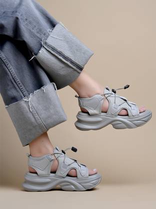 SHOETOPIA Women Sports Sandals