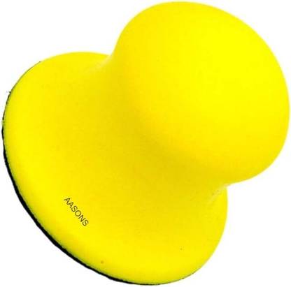 AASONS 3inch Hook and Loop discs Ideal For Wood Furniture Restoration Manual Round Hand Sanding Block 3 inch Disc Sander