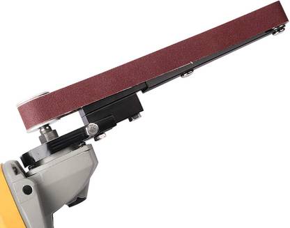 NITYA Electric Belt Grinder Belt Sander Attachment Angle Grinder Modified Sand Belt for polishing, grinding, and forging installed railings 2 inch Belt Sander
