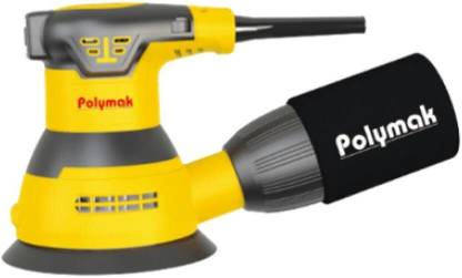 Polymak PM125ROS 125mm Orbital Sander 350w, 8000 - 12000 OPM, 350 Watts, 1.5 kgs 125 inch Random Orbital Sander