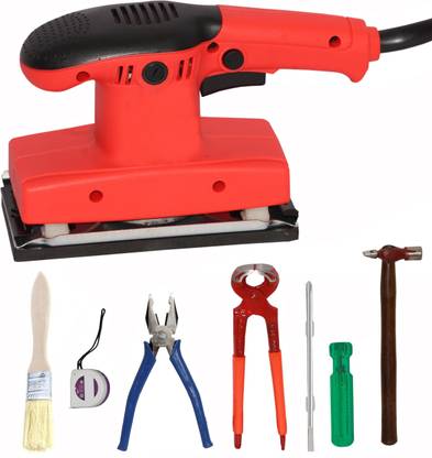 Digital Craft Orbital Sander 450W,4 Utility Tools,8"Inch Pincer Plier, New 7.2 inch Random Orbital Sander