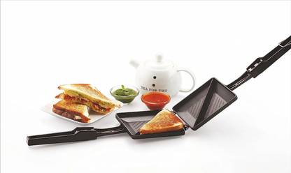 BLLUEX Premium Non-Stick Aluminium Grill Sandwich Toaster/Sandwich Maker/Gas Toaster Toast