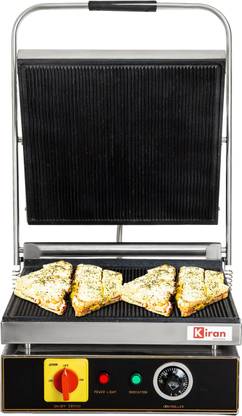 kiran 9 Slice Jumbo Electric Commercial Sandwich Maker Grill