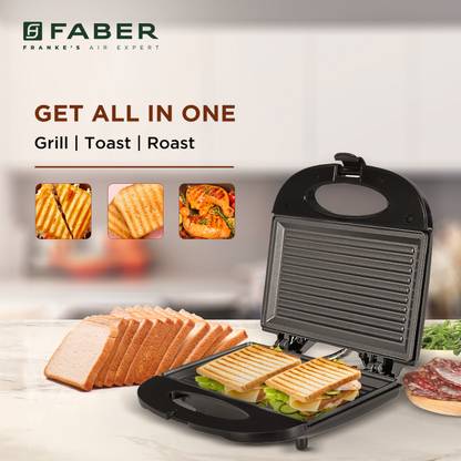 FABER by Faber Sandwich Toaster Grill FSTG 750 BK Grill