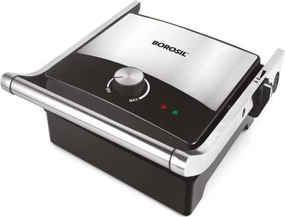 BOROSIL Mega Jumbo 180Degree Rotatable 2000 Watts Grill