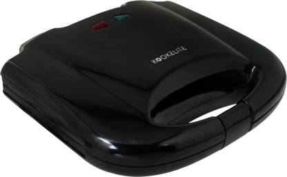 Kookelite Pocket Sandwich Maker | Deep-Fill Triangle Toaster, Non-Stick, 800W Toast