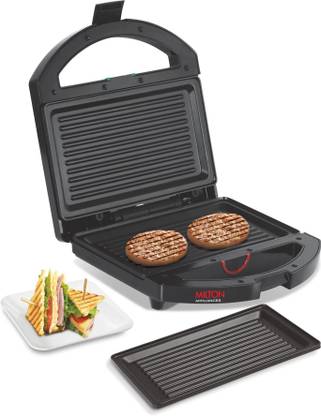 MILTON Grill Toast Machine HSG044 Grill Sandwich Maker, 750 Watt, Electric Griller Grill