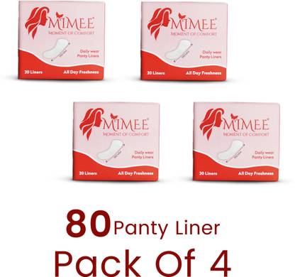 MIMEE Daily Panty Liner-Ultra Thin, Soft & Breathable Protection for All-Day Freshness Pantyliner