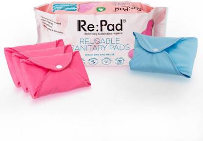 Re:pad Reusable Pad-3 Maxi + 1 Super Sanitary Pad