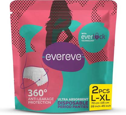 EverEve PERID PANTIES L-XL PACK OF 2 Pantyliner