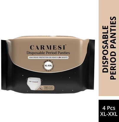 Carmesi Disposable Period Panties | Leak-Proof Protection For Heavy-Flow Nights Sanitary Pad