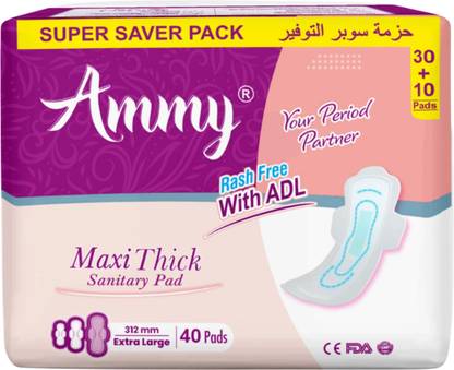 Ammy MAXI-XXL-40-1PK Sanitary Pad