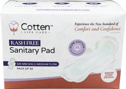 cotten life care Sanitary Pads With Anion Chip Sanitary Pad