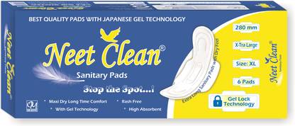 Neet Clean NEAT CLEAN SANITARY PAD Sanitary Pad