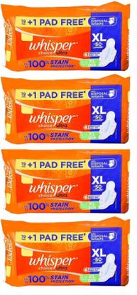 Whisper choice ultra XL wings ( 80 pads ) Sanitary Pad