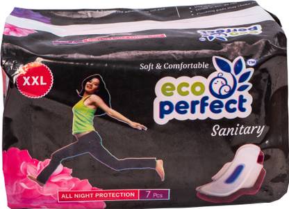Ecoperfect Eco Perfect Cottony Cover all night protect xxl Sanitary Pad