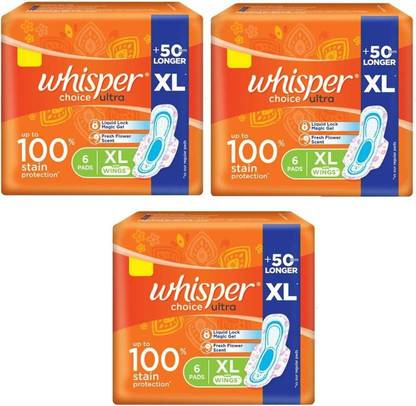 Whisper choice ultra liquid lock magic gel Sanitary Pad