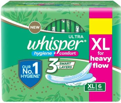 Whisper XI 6 (pack of 1) Sanitary Pad