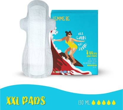 LEMME BE Xxtra long Sanitary Pads (XXL) Sanitary Pad