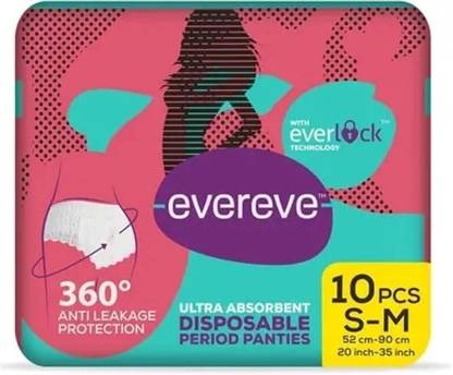 EverEve Period Panty S to M 10 pieces Pantyliner