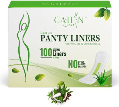 Cailin Care Neem Infused Daily Use Anion Chip Ultra Thin (Size - 155mm|Small) Pantyliner