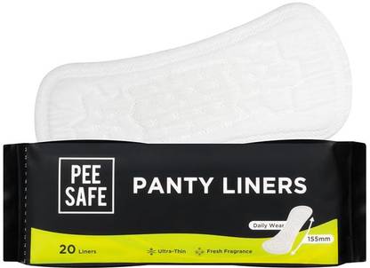 Pee Safe Panty Liners For Women Daily Use | Cottony Soft Surface | 155mm Optimum Coverage Pantyliner