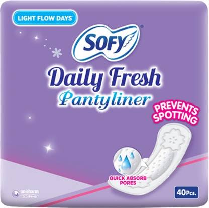 SOFY Daily Fresh Pantyliner 40 Pcs Pantyliner