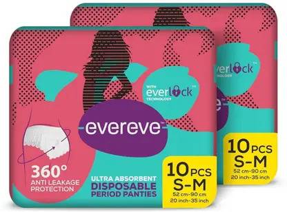 EverEve Ultra Absorbent Panties - (Pack of 2) Pantyliner