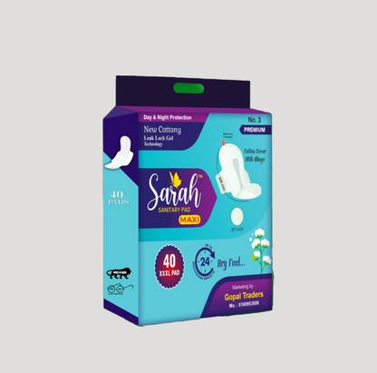 Sarah Organic sanitary pads for sensitive skin Sanitary Pad