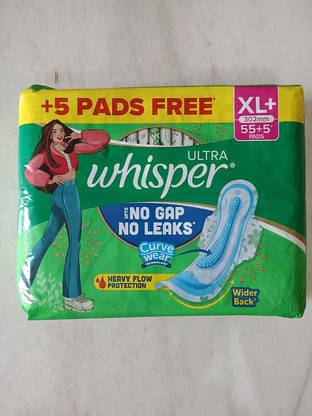 Whisper ultra hygenic heavy flow protection 60 pads aaa 3 Sanitary Pad