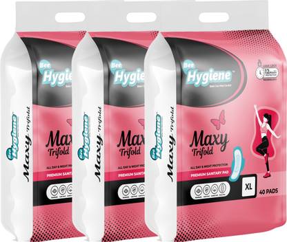 bee hygiene MAXY TRIFOLD XL Sanitary Pad