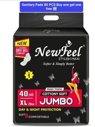 NewFeel Sanitary pads napkins girls use 80 pcs Sanitary Pad