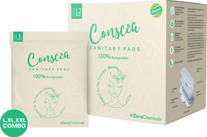conscia Chemical Free 4L,4XL,4XXL Sanitary Pad