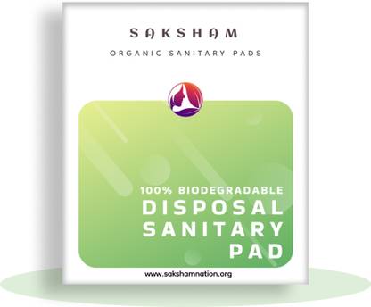 Unique Saksham SAKSHAM ORGANIC (SAMPLE PACK) Sanitary Pad