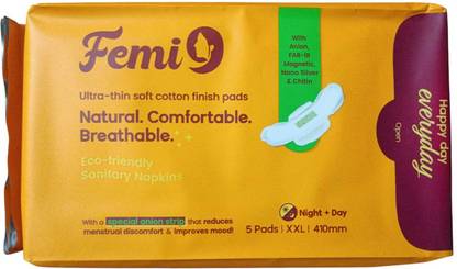 Femi9 XXL410MM-5Pads Sanitary Pad
