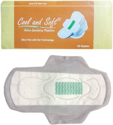 COOL AND SOFT ANION 320MM XXL SIZE Sanitary Napkins / Pads ( SUPPER SEVER PACK ) Sanitary Pad