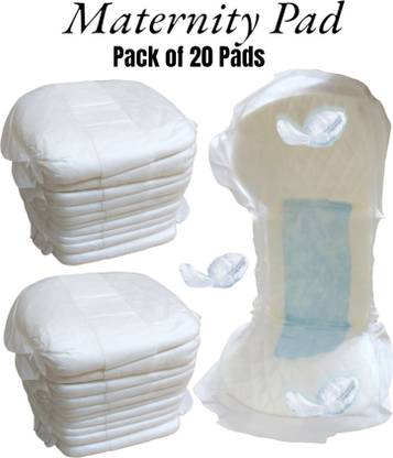 safe women After Delivery Pad - 20 Maternity Pads For New Mom Sanitary Pad