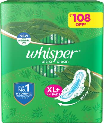 Whisper Ultra Clean XL+ Sanitary Pad