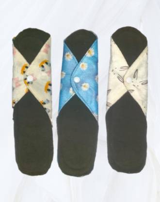 mems care Washable & Reusable Cloth Pad Pack of 1 Sanitary Pad