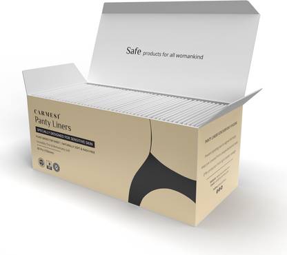 Carmesi Panty Liners - Designed for Sensitive Skin (60 Pieces) Pantyliner