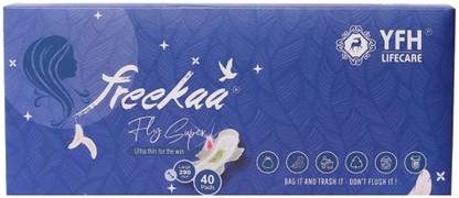 Freekaa sanitary pad (XL) (Pack of 1,40 Pads) Sanitary Pad