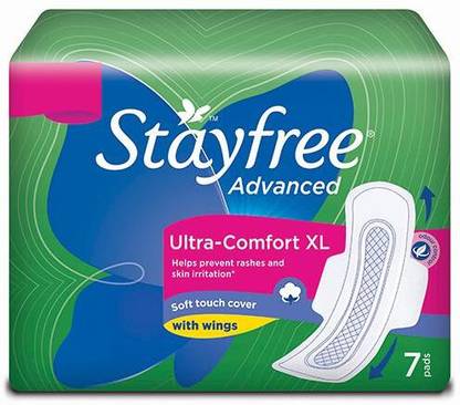 STAYFREE Advanced Ultra-Comfort XL 315 mm - 7 Pcs Sanitary Pad