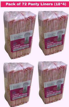 safe women Panty Liners-72 N- For White Discharge, Intimate Hygiene, White Discharge Pantyliner