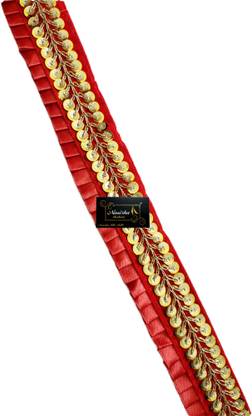 NIMISHA FASHION feel and sequence embroidery work Velvet Saree Falls