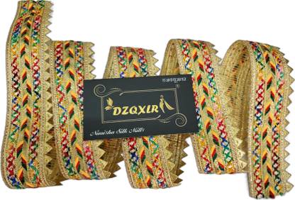 DZQXLR New fancy Lace Saree Falls