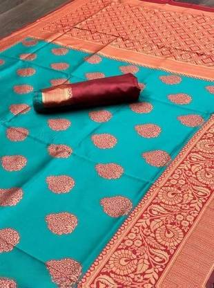 Kanjivaram Jacquard, Pure Silk Saree