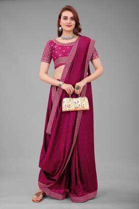 Bollywood Silk Blend Saree
